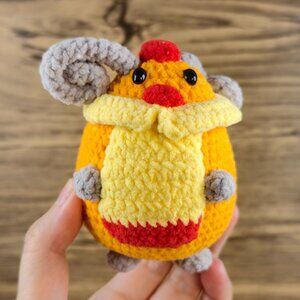Handmade Amigurumi Crochet Pokemon Kricketot Plushie